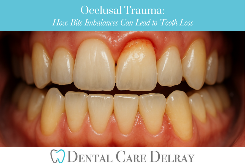 Occlusal Trauma: How Bite Imbalances Can Lead to Tooth Loss